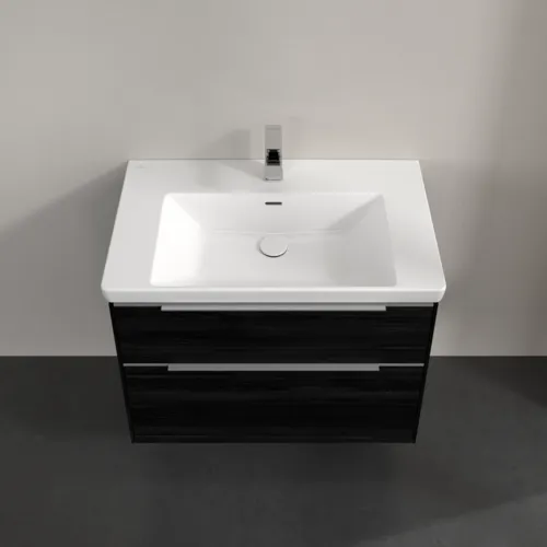 Bild von VILLEROY BOCH Subway 3.0 Waschbeckenunterschrank, 2 Auszüge, 772 x 576 x 478 mm, Black Oak #C57400AB