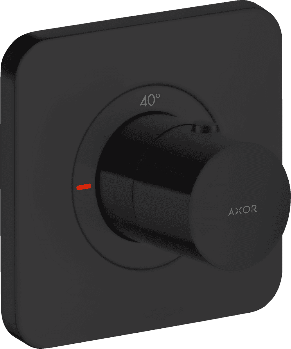HANSGROHE AXOR Citterio E Thermostat 120/120 Unterputz #36702670 - Mattschwarz