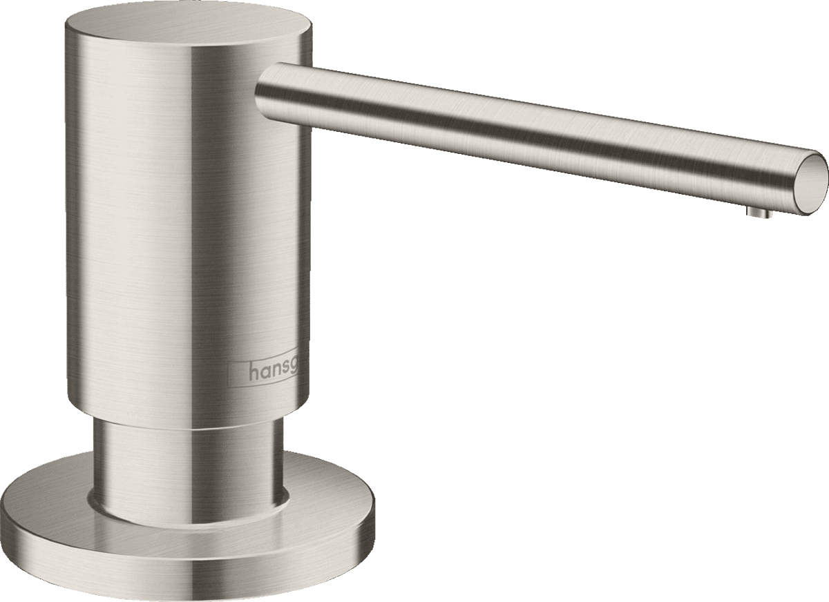 Bild von HANSGROHE A41 Spülmittel-/ Lotionspender Edelstahl Finish 40438800