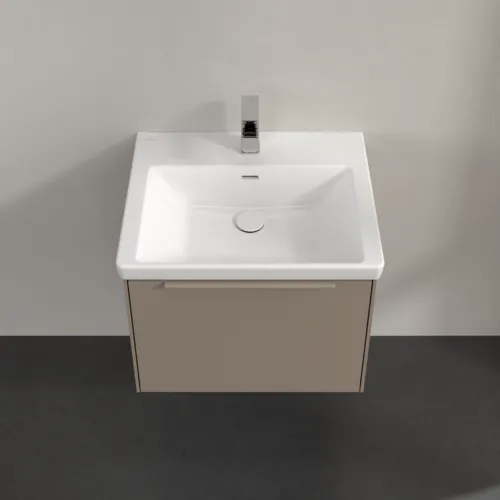 Bild von VILLEROY BOCH Subway 3.0 Waschbeckenunterschrank, 1 Auszug, 572 x 429 x 478 mm, Taupe #C57702VM