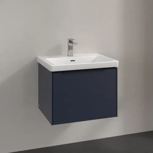 Bild von VILLEROY BOCH Subway 3.0 Waschbeckenunterschrank, 1 Auszug, 572 x 429 x 478 mm, Marine Blue #C57701VQ