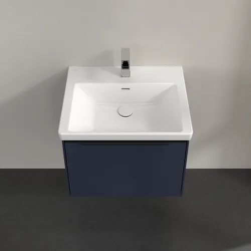 Bild von VILLEROY BOCH Subway 3.0 Waschbeckenunterschrank, 1 Auszug, 572 x 429 x 478 mm, Marine Blue #C57701VQ