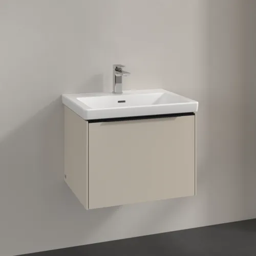 Bild von VILLEROY BOCH Subway 3.0 Waschbeckenunterschrank, 1 Auszug, 572 x 429 x 478 mm, Cashmere Grey #C57701VN