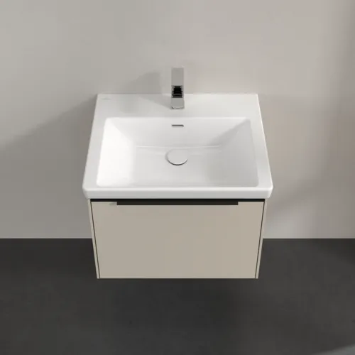 Bild von VILLEROY BOCH Subway 3.0 Waschbeckenunterschrank, 1 Auszug, 572 x 429 x 478 mm, Cashmere Grey #C57701VN