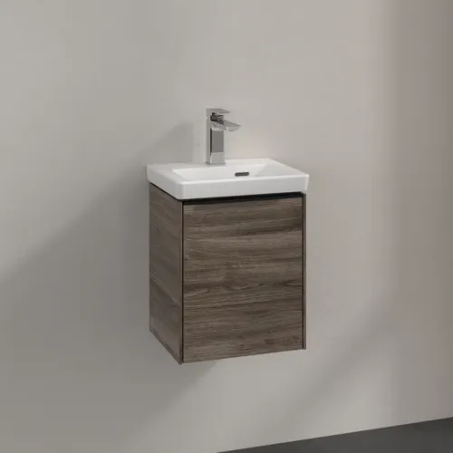 Bild von VILLEROY BOCH Subway 3.0 Waschbeckenunterschrank, 1 Tür, 351 x 429 x 309 mm, Stone Oak #C58401RK