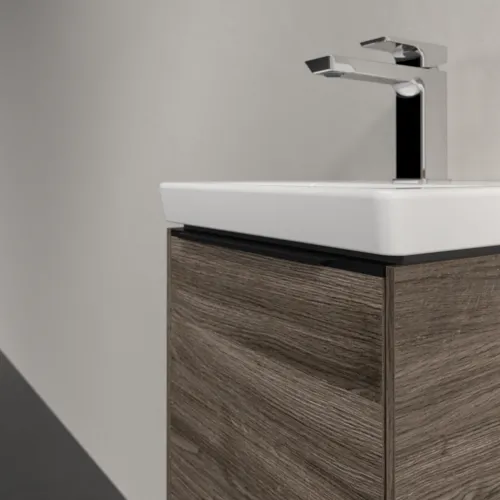 Bild von VILLEROY BOCH Subway 3.0 Waschbeckenunterschrank, 1 Tür, 351 x 429 x 309 mm, Stone Oak #C58401RK