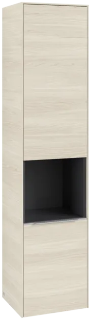 Obrázek VILLEROY BOCH Vysoká skříňka Subway 3.0, 2 dveře, 400 x 1710 x 362 mm, bílý dub #C58800AA