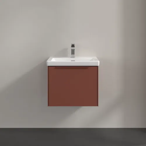 Bild von VILLEROY BOCH Subway 3.0 Waschbeckenunterschrank, 1 Auszug, 523 x 429 x 448 mm, Wine Red #C57902AH