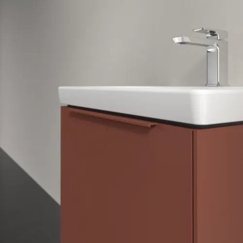 Bild von VILLEROY BOCH Subway 3.0 Waschbeckenunterschrank, 1 Auszug, 523 x 429 x 448 mm, Wine Red #C57902AH