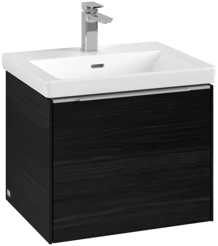 Picture of VILLEROY BOCH Subway 3.0 Vanity unit, 1 pull-out compartment, 523 x 429 x 448 mm, Black Oak #C57900AB