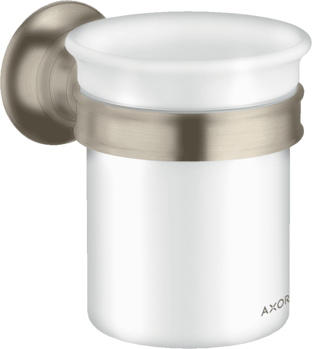 Bild von HANSGROHE AXOR Montreux Zahnputzbecher #42134820 - Brushed Nickel