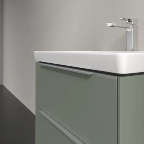 Bild von VILLEROY BOCH Subway 3.0 Waschbeckenunterschrank, 2 Auszüge, 572 x 576 x 478 mm, Soft Green #C57800AF
