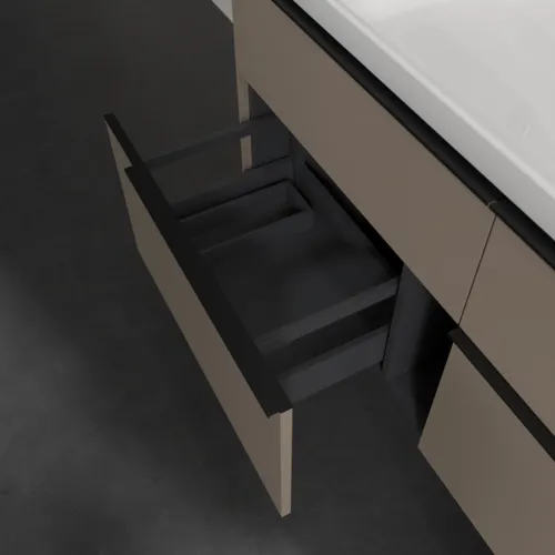 Bild von VILLEROY BOCH Subway 3.0 Waschbeckenunterschrank, 4 Auszüge, 1272 x 576 x 478 mm, Taupe #C60201VM