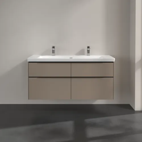 Bild von VILLEROY BOCH Subway 3.0 Waschbeckenunterschrank, 4 Auszüge, 1272 x 576 x 478 mm, Taupe #C60201VM