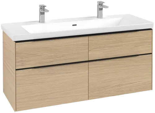 Picture of VILLEROY BOCH Subway 3.0 Vanity unit, 4 pull-out compartments, 1272 x 576 x 478 mm, Nordic Oak #C60201VJ