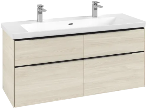 Picture of VILLEROY BOCH Subway 3.0 Vanity unit, 4 pull-out compartments, 1272 x 576 x 478 mm, White Oak #C60201AA