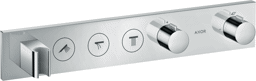 Bild von HANSGROHE AXOR ShowerSolutions Thermostatmodul Select 530/90 Unterputz für 3 Verbraucher #18356000 - Chrom