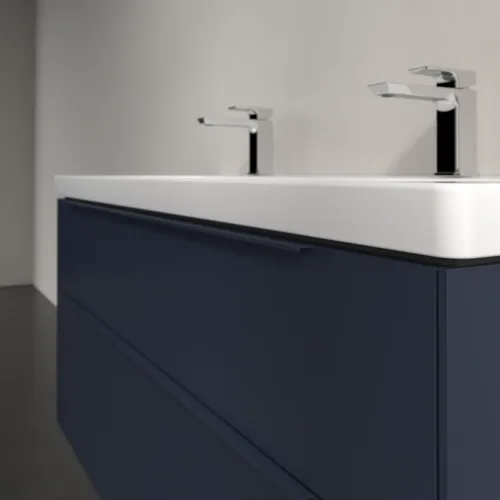 Bild von VILLEROY BOCH Subway 3.0 Waschbeckenunterschrank, mit Beleuchtung, 4 Auszüge, 1272 x 576 x 478 mm, Marine Blue #C602L2VQ