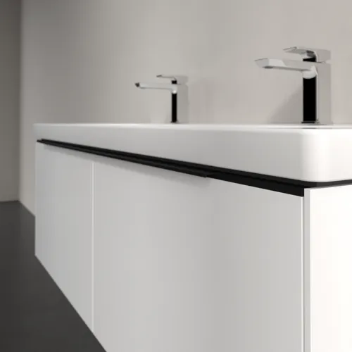 VILLEROY BOCH Subway 3.0 Waschbeckenunterschrank, mit Beleuchtung, 2 Auszüge, 1272 x 429 x 478 mm, Brilliant White #C601L1VE, Bild 6