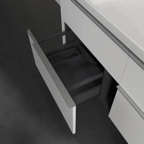 Bild von VILLEROY BOCH Subway 3.0 Waschbeckenunterschrank, 4 Auszüge, 1272 x 576 x 478 mm, Brilliant White #C60200VE