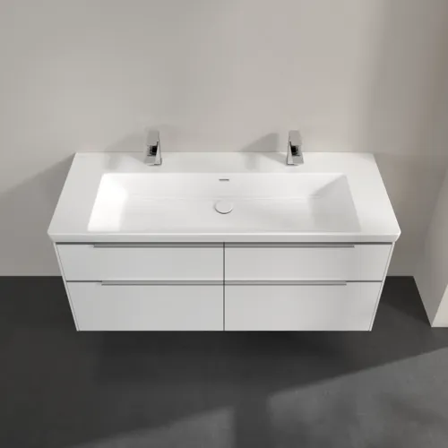 Bild von VILLEROY BOCH Subway 3.0 Waschbeckenunterschrank, 4 Auszüge, 1272 x 576 x 478 mm, Brilliant White #C60200VE