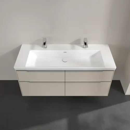 Bild von VILLEROY BOCH Subway 3.0 Waschbeckenunterschrank, 4 Auszüge, 1272 x 576 x 478 mm, Cashmere Grey #C60200VN