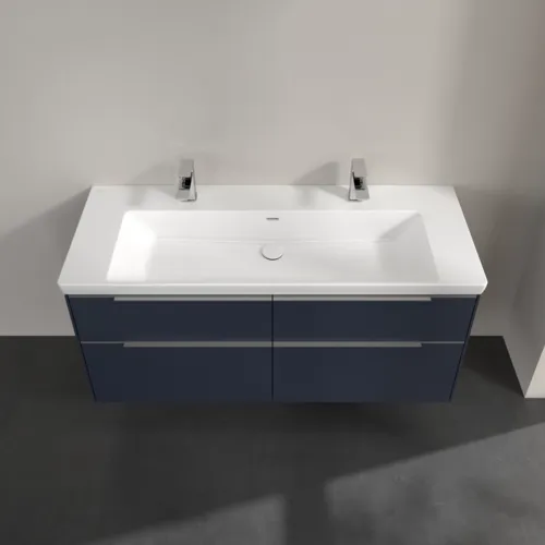 Bild von VILLEROY BOCH Subway 3.0 Waschbeckenunterschrank, 4 Auszüge, 1272 x 576 x 478 mm, Marine Blue #C60200VQ