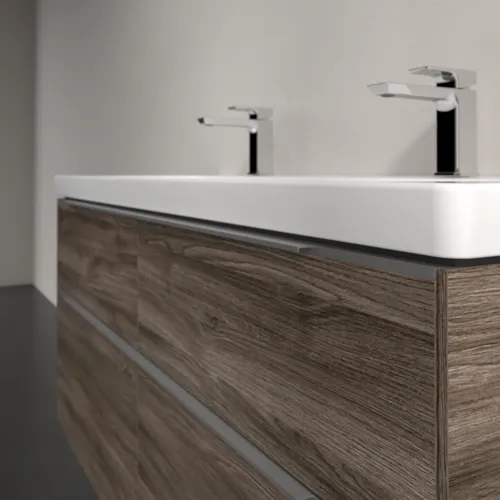 Picture of VILLEROY BOCH Subway 3.0 Vanity unit, 4 pull-out compartments, 1272 x 576 x 478 mm, Stone Oak #C60200RK