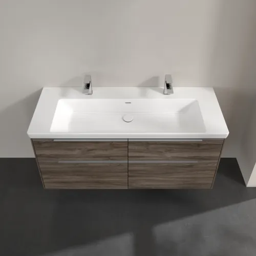 Picture of VILLEROY BOCH Subway 3.0 Vanity unit, 4 pull-out compartments, 1272 x 576 x 478 mm, Stone Oak #C60200RK