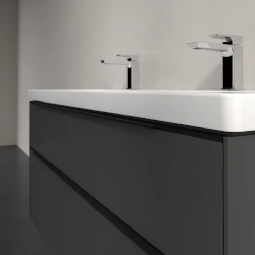 Bild von VILLEROY BOCH Subway 3.0 Waschbeckenunterschrank, mit Beleuchtung, 4 Auszüge, 1272 x 576 x 478 mm, Graphite #C602L1VR