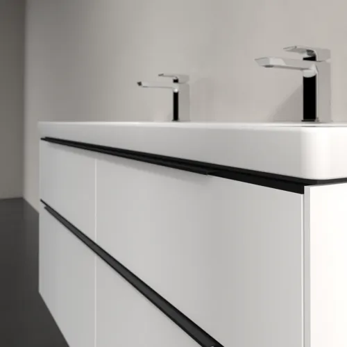 Bild von VILLEROY BOCH Subway 3.0 Waschbeckenunterschrank, mit Beleuchtung, 4 Auszüge, 1272 x 576 x 478 mm, Pure White #C602L1VF