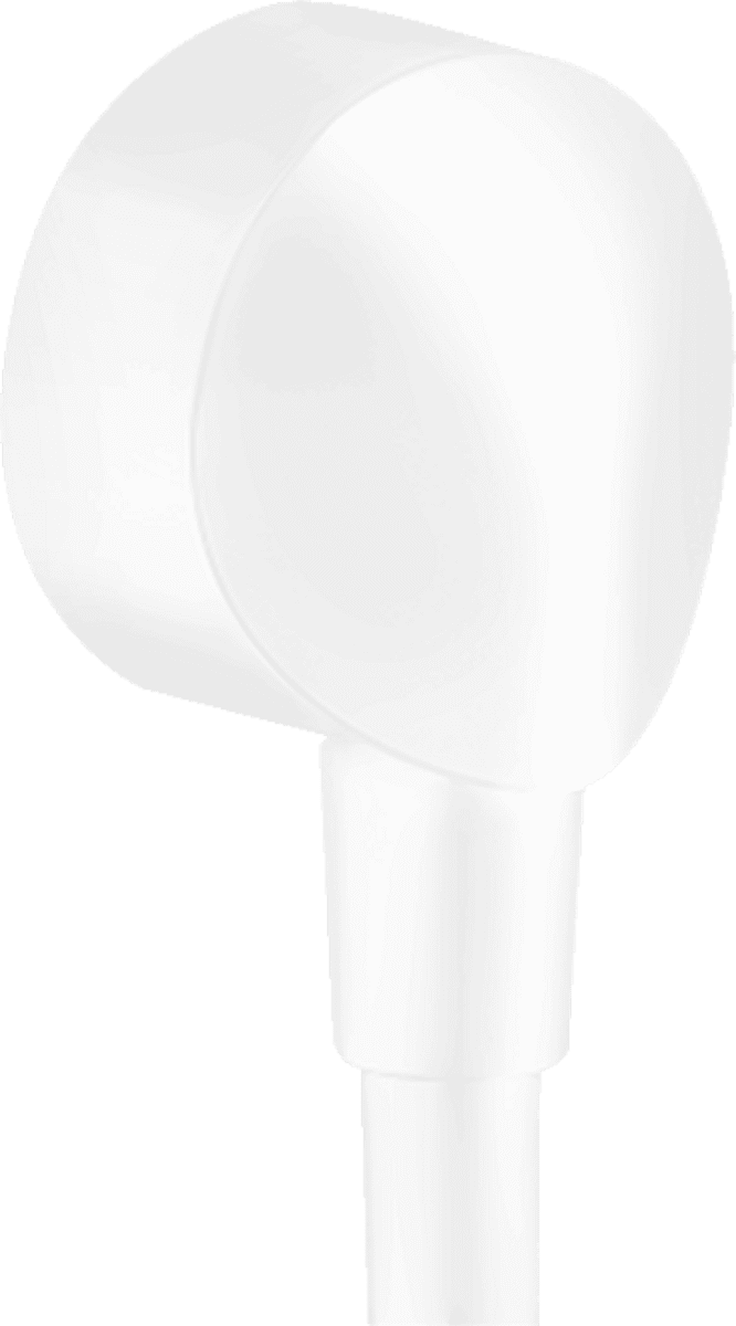 Picture of HANSGROHE FixFit Wall outlet E without non-return valve #27454700 - Matt White