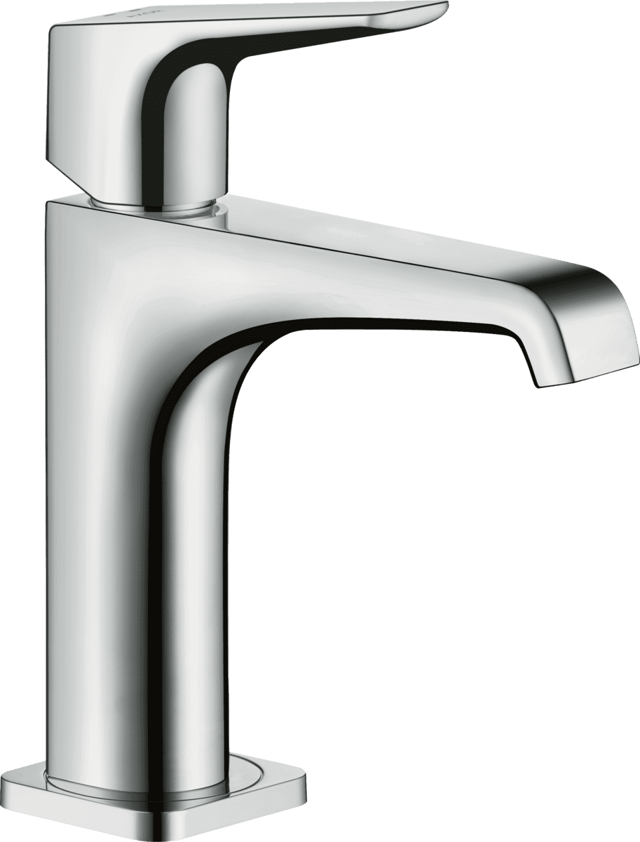 Bild von HANSGROHE AXOR Citterio E Einhebel-Waschtischmischer 130 mit Hebelgriff und Ablaufgarnitur #36111000 - Chrom