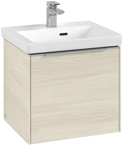 Picture of VILLEROY BOCH Subway 3.0 Vanity unit, with lighting, 1 pull-out compartment, 473 x 429 x 408 mm, White Oak #C580L0AA