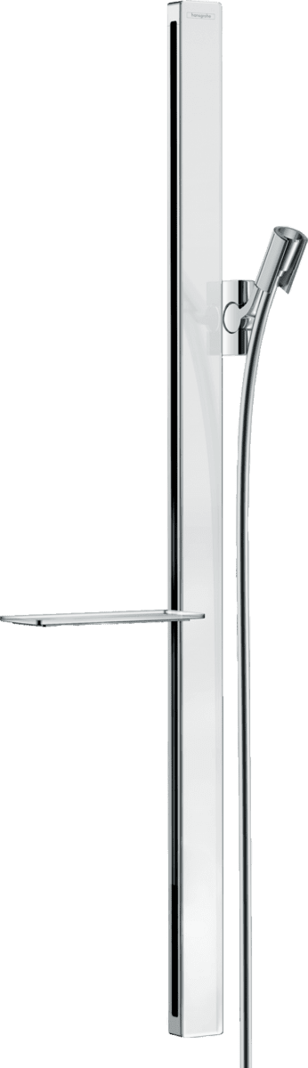 Bild von HANSGROHE Unica Brausestange E 90 cm mit Isiflex Brauseschlauch 160 cm Weiß/Chrom 27640400