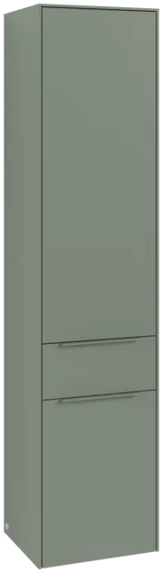 Bild von VILLEROY BOCH Subway 3.0 Hochschrank, 2 Türen, 1 Auszug, 400 x 1710 x 362 mm, Soft Green #C59102AF
