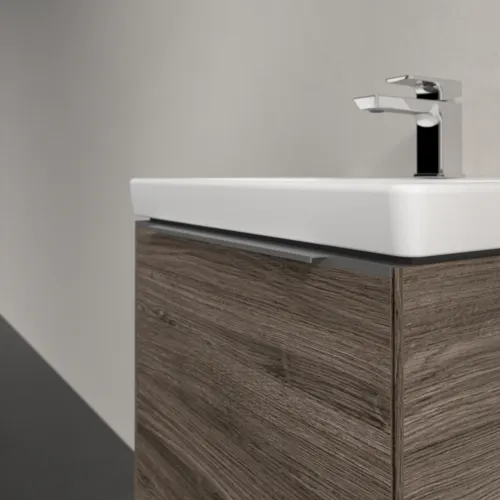 Bild von VILLEROY BOCH Subway 3.0 Waschbeckenunterschrank, 1 Auszug, 473 x 429 x 408 mm, Stone Oak #C58000RK