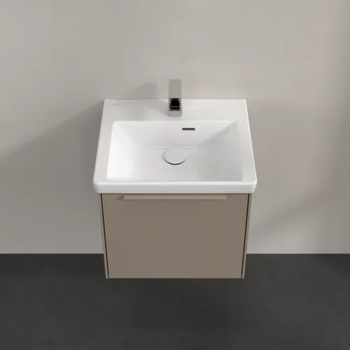 Bild von VILLEROY BOCH Subway 3.0 Waschbeckenunterschrank, 1 Auszug, 473 x 429 x 408 mm, Taupe #C58002VM