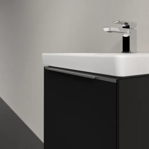 Bild von VILLEROY BOCH Subway 3.0 Waschbeckenunterschrank, 1 Tür, 423 x 429 x 378 mm, Volcano Black #C58100VL