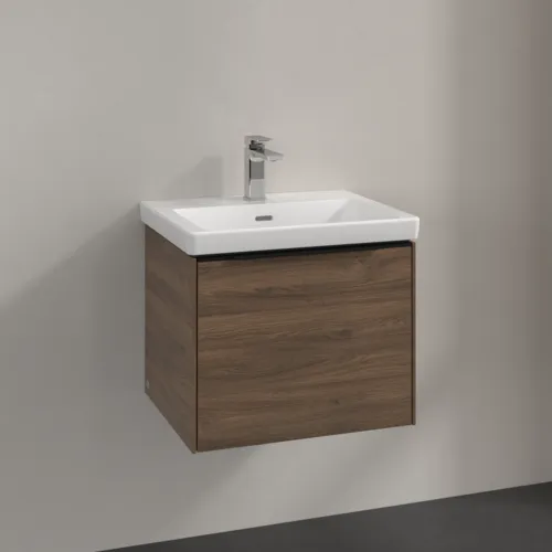 Bild von VILLEROY BOCH Subway 3.0 Waschbeckenunterschrank, 1 Auszug, 523 x 429 x 448 mm, Arizona Oak #C57901VH