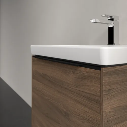 Bild von VILLEROY BOCH Subway 3.0 Waschbeckenunterschrank, 1 Auszug, 523 x 429 x 448 mm, Arizona Oak #C57901VH