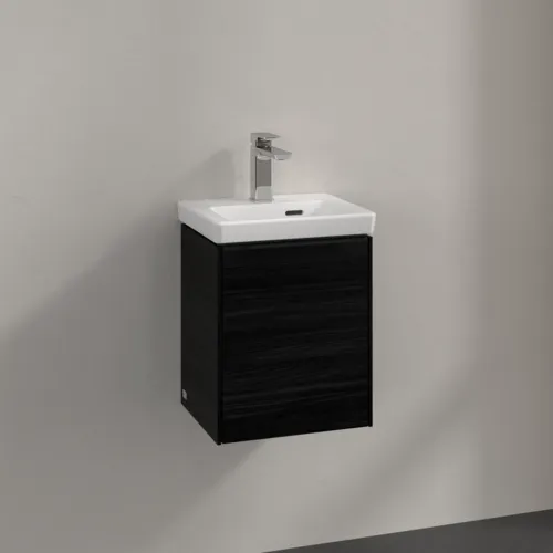 Bild von VILLEROY BOCH Subway 3.0 Waschbeckenunterschrank, 1 Tür, 351 x 429 x 309 mm, Black Oak #C58401AB