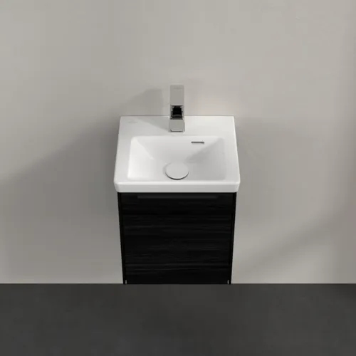 Bild von VILLEROY BOCH Subway 3.0 Waschbeckenunterschrank, 1 Tür, 351 x 429 x 309 mm, Black Oak #C58401AB