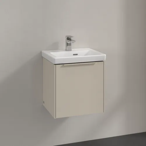 Bild von VILLEROY BOCH Subway 3.0 Waschbeckenunterschrank, 1 Tür, 423 x 429 x 378 mm, Cashmere Grey #C58102VN