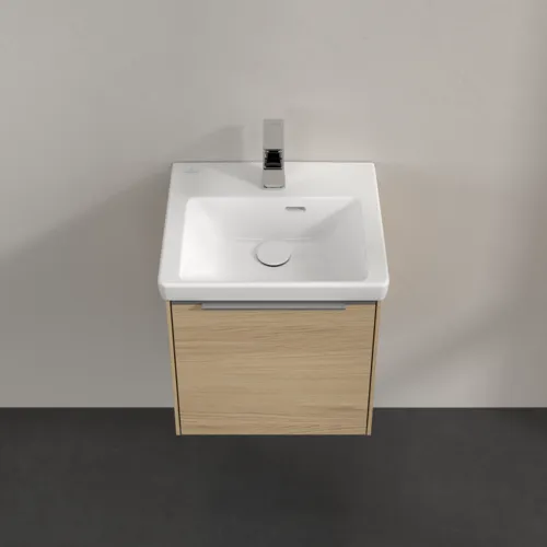 Bild von VILLEROY BOCH Subway 3.0 Waschbeckenunterschrank, 1 Tür, 423 x 429 x 378 mm, Nordic Oak #C58200VJ