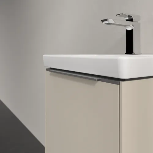 VILLEROY BOCH Subway 3.0 Waschbeckenunterschrank, 1 Tür, 423 x 429 x 378 mm, Cashmere Grey #C58200VN, Bild 5