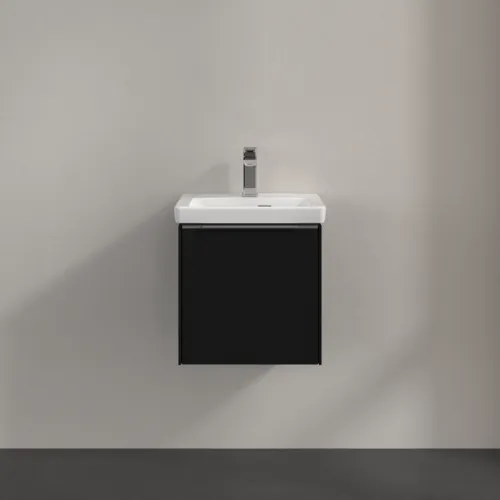 Bild von VILLEROY BOCH Subway 3.0 Waschbeckenunterschrank, 1 Tür, 423 x 429 x 378 mm, Volcano Black #C58200VL