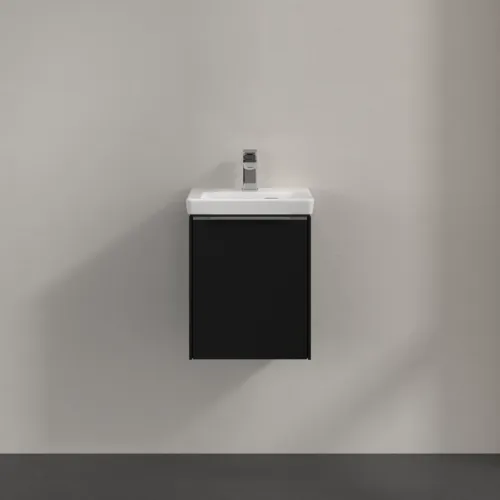 Bild von VILLEROY BOCH Subway 3.0 Waschbeckenunterschrank, 1 Tür, 351 x 429 x 309 mm, Volcano Black #C58300VL
