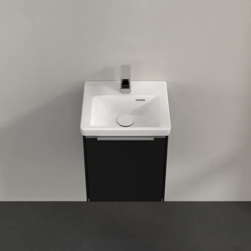 Bild von VILLEROY BOCH Subway 3.0 Waschbeckenunterschrank, 1 Tür, 351 x 429 x 309 mm, Volcano Black #C58300VL