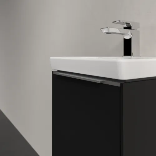 Bild von VILLEROY BOCH Subway 3.0 Waschbeckenunterschrank, 1 Tür, 351 x 429 x 309 mm, Volcano Black #C58300VL